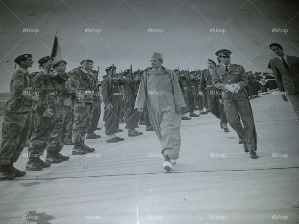 Old Photograph of army forces