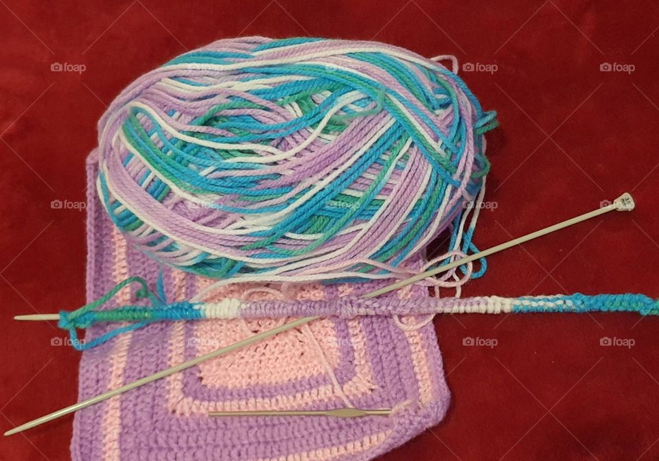 Knitting and crotching