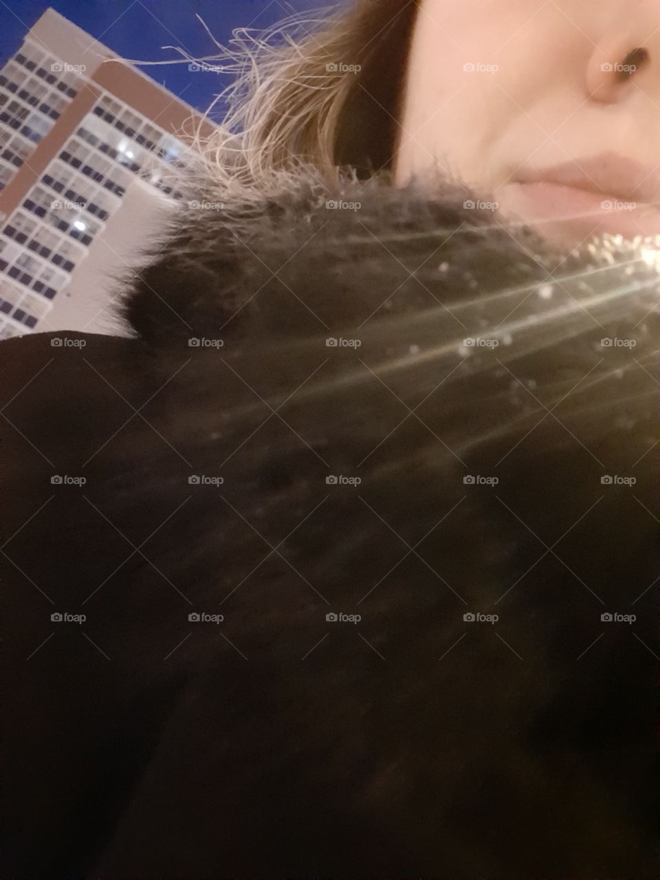 it is cold today☃️❄