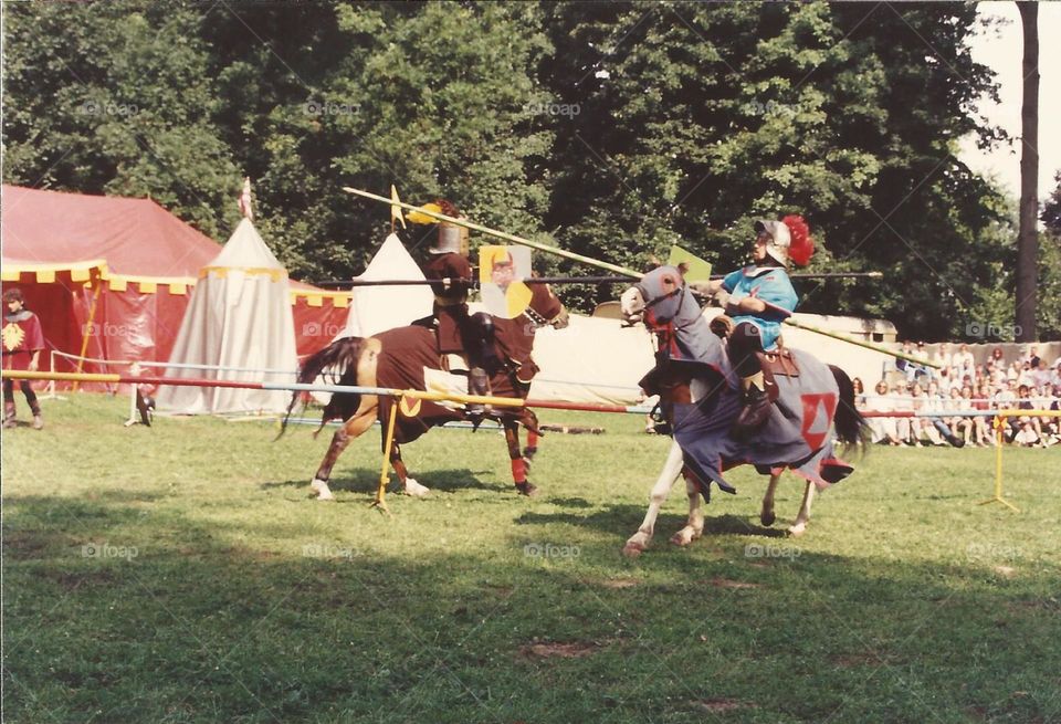 Jousting competition