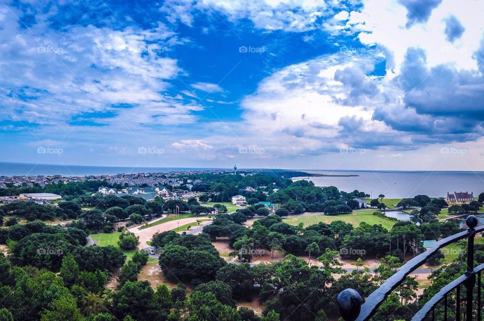 Outer Banks from above