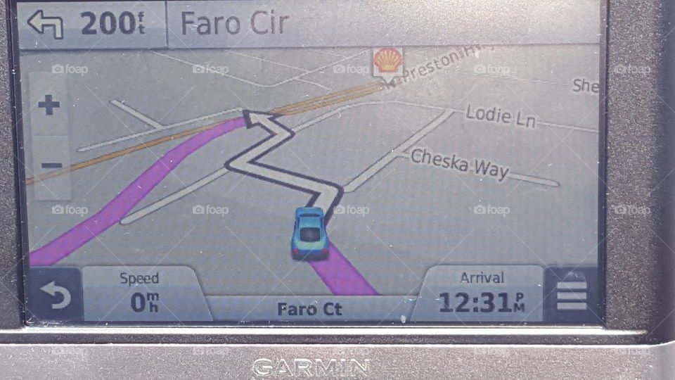 GPS map