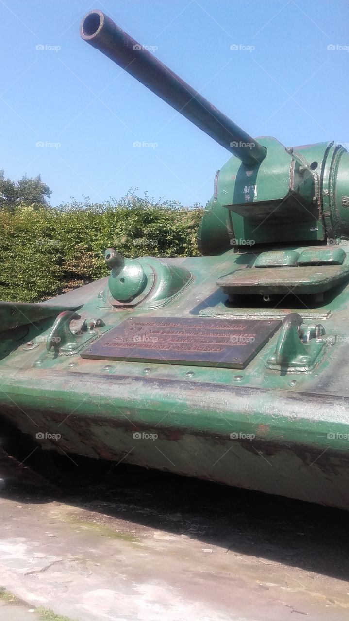 Tank Statue