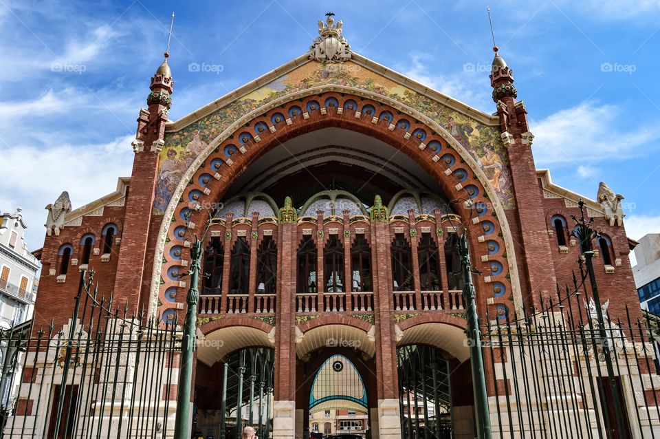 Mercado de Colon. Mercado de Colon (Valencia - Spain)