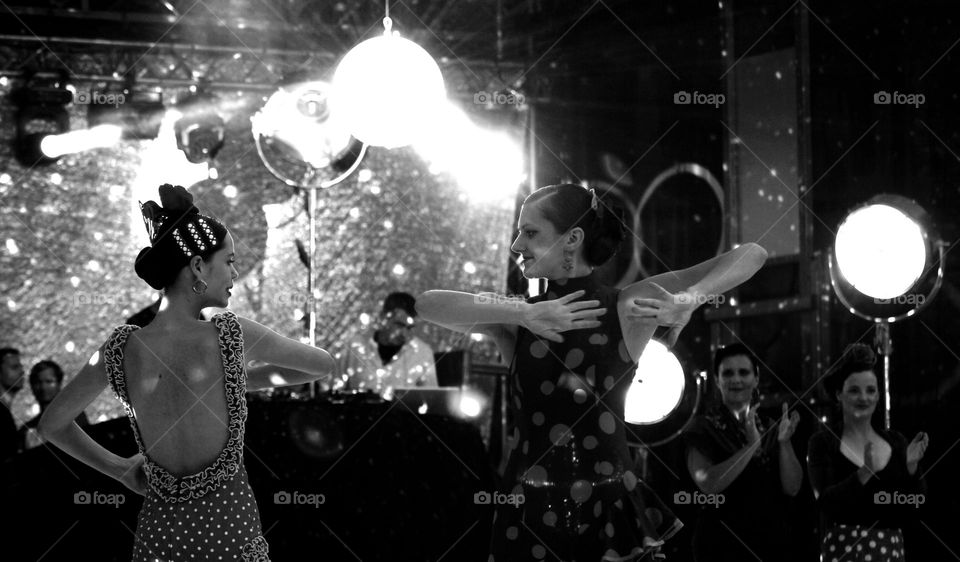 ¡Buena Vibra! Dancers during a Spanish festival in Bruges, Belgium. 2014.