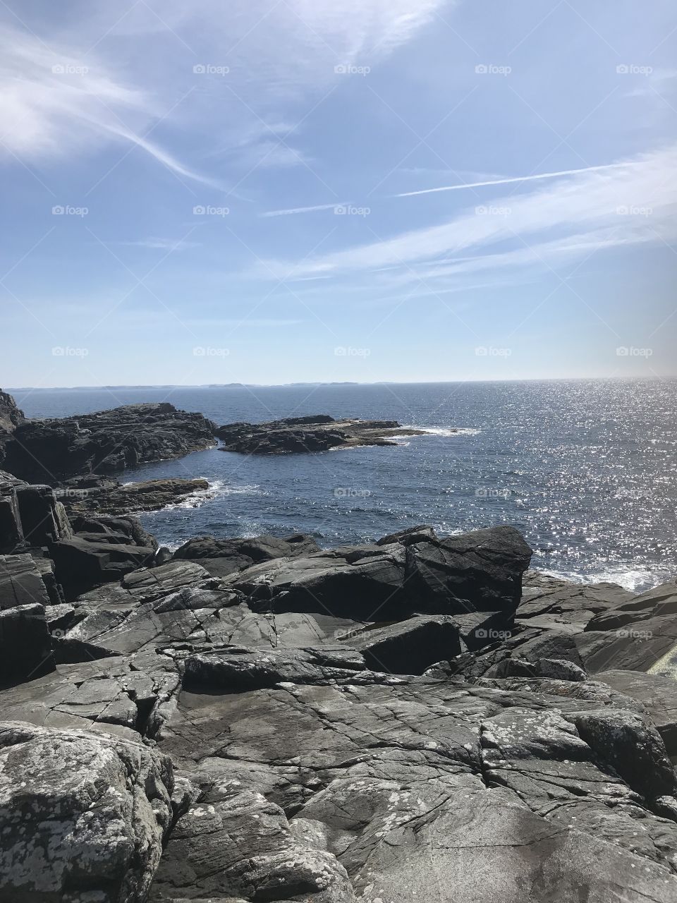 “Skansen” in Austevoll in Norway. Skansen is a lovely hiking spot in Austevoll. 