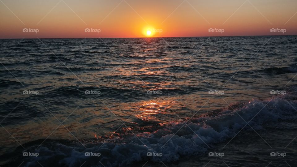 ocean sunset