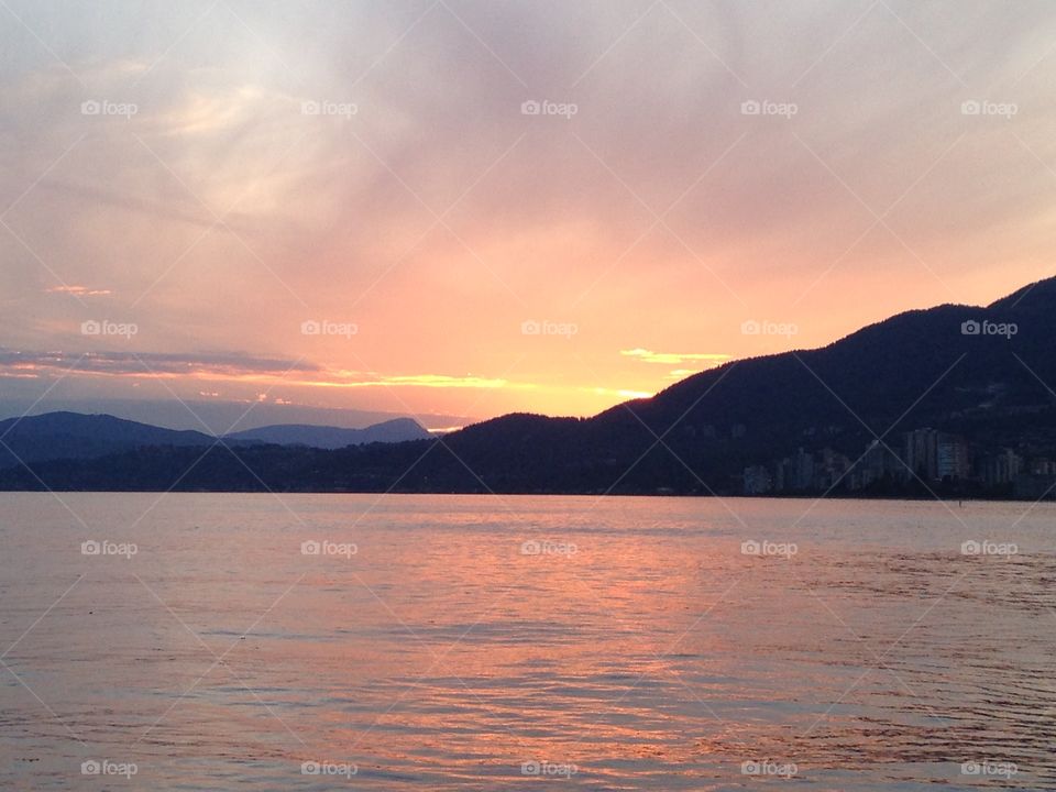 Vancouver sunset