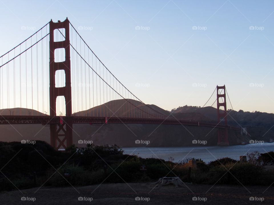 The Golden Gate Bridge, impressive as always 