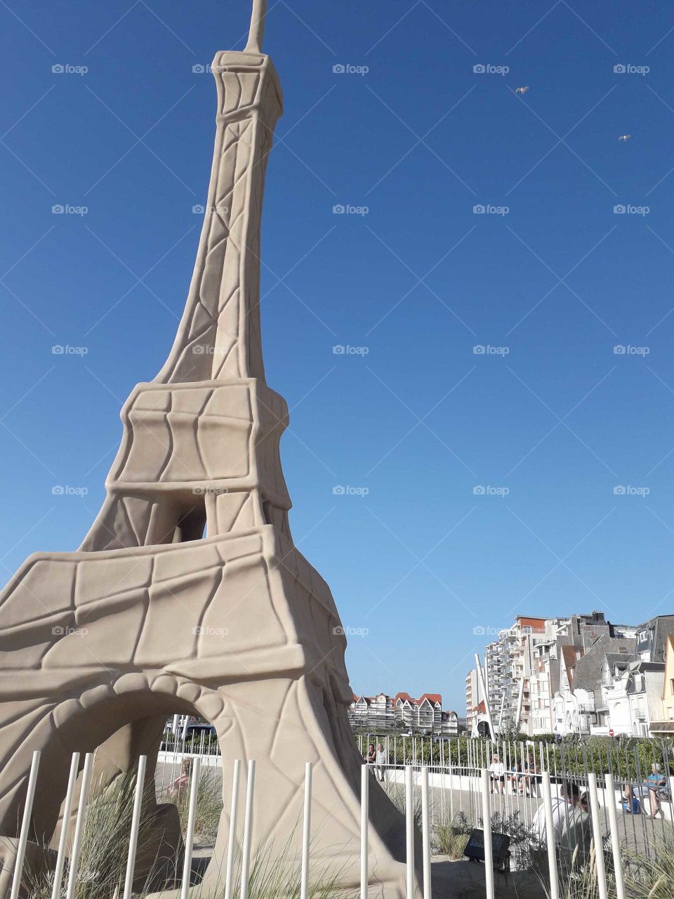 Sand Eiffel Tower