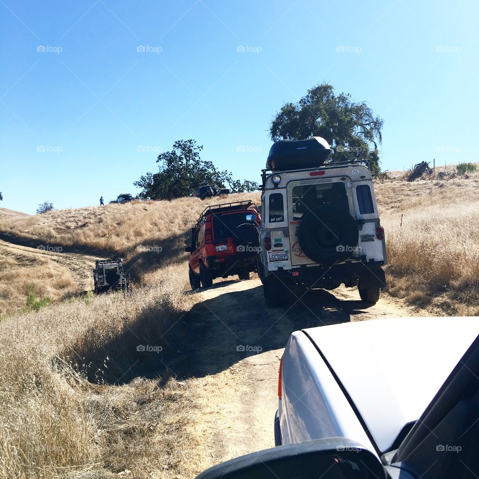 Off-roading in Hollister, CA