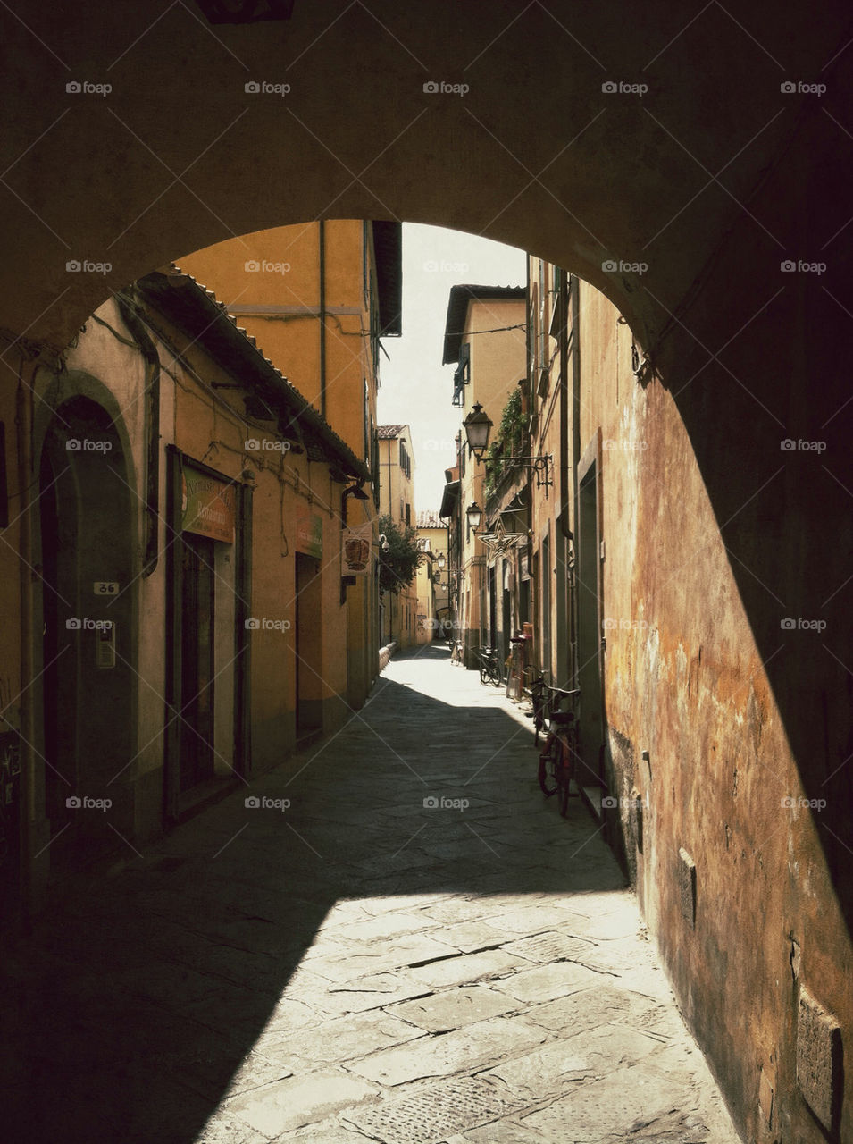 italy architecture italian alley by amdoran