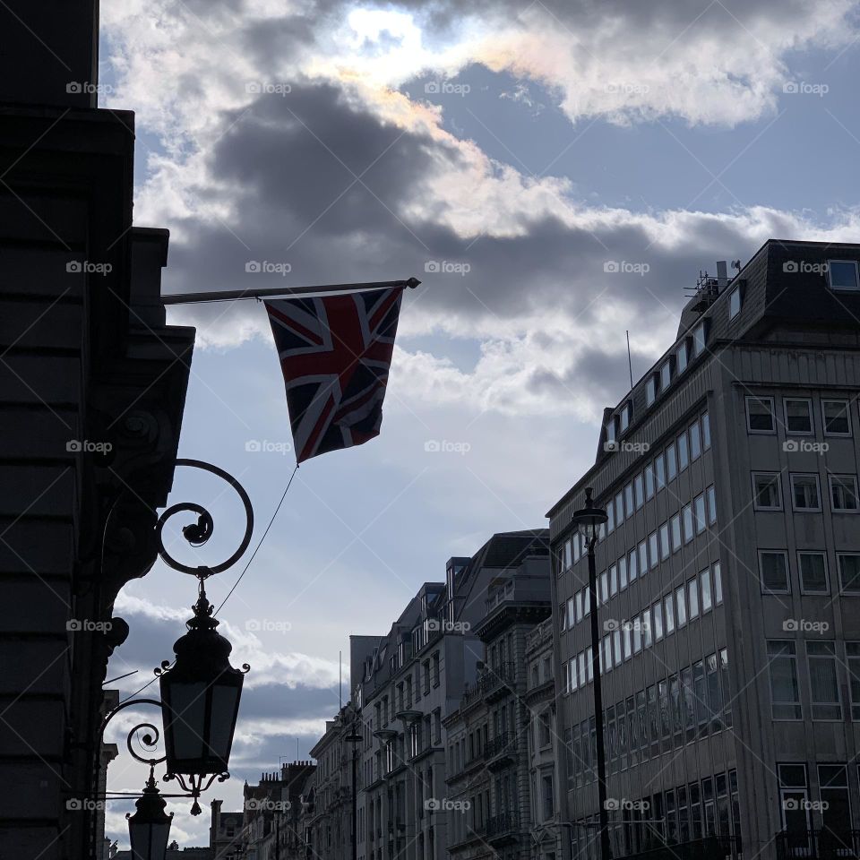 Union Jack in London