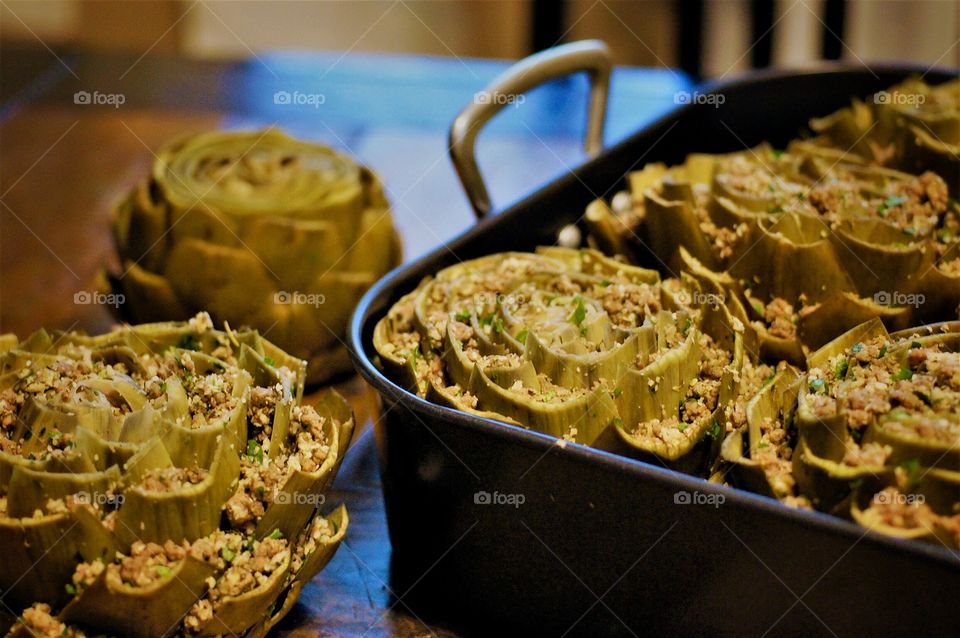 Stuffed Artichokes