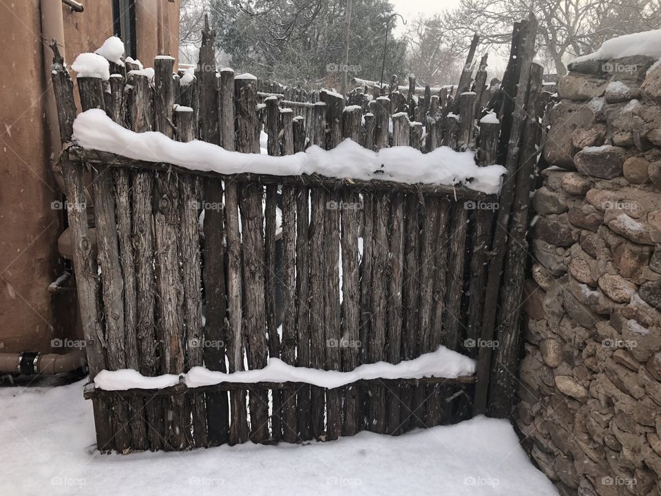 Snowy Gate