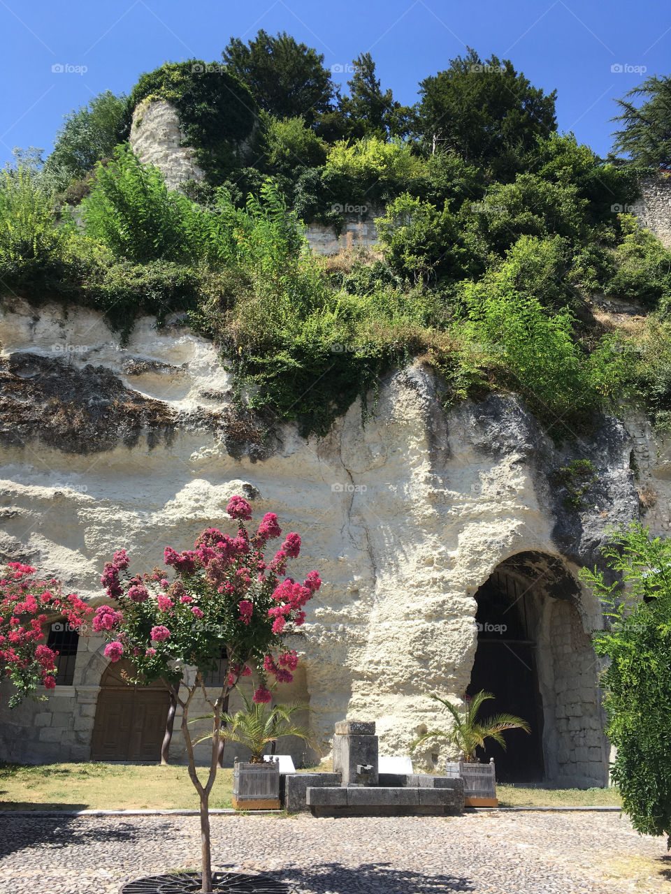 Entrance to the cave