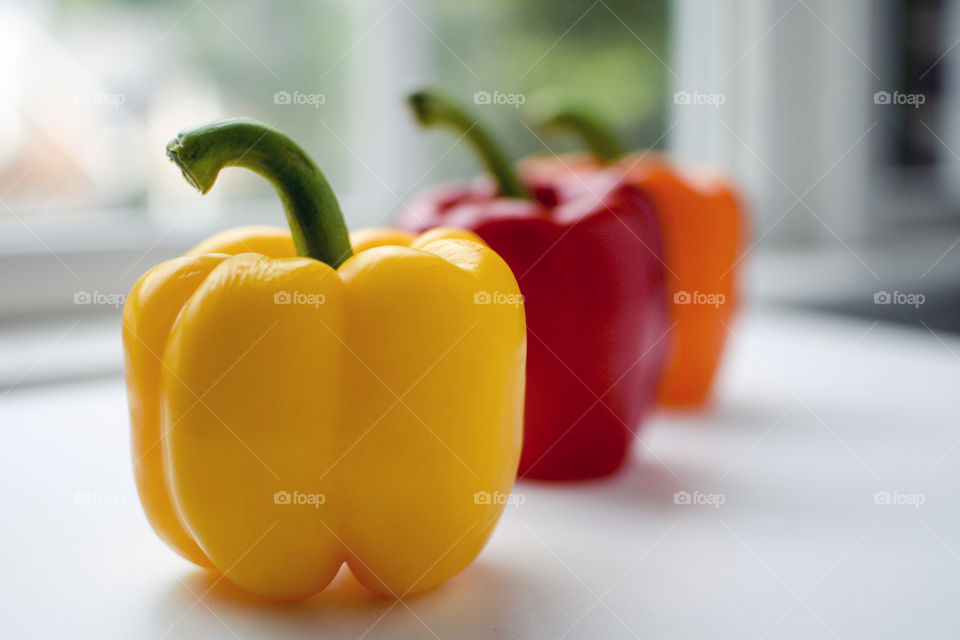 Peppers by the Window 