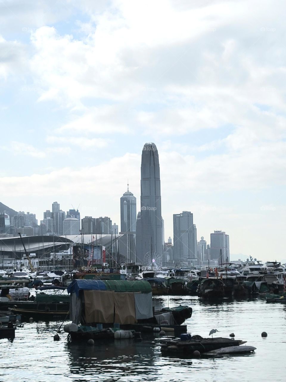 Hong Kong harbour view