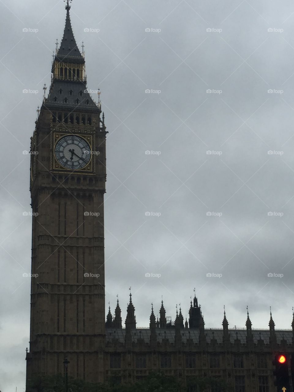 Big Ben . Such an amazing building in London, just a shame about the cloudy weather. But still s lovely sight. 