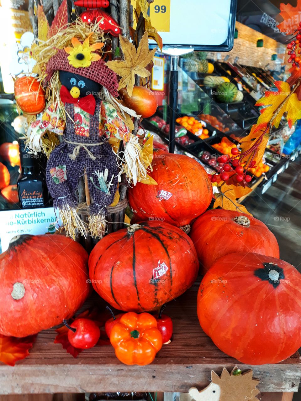 Autumnal atmosphere is in the air