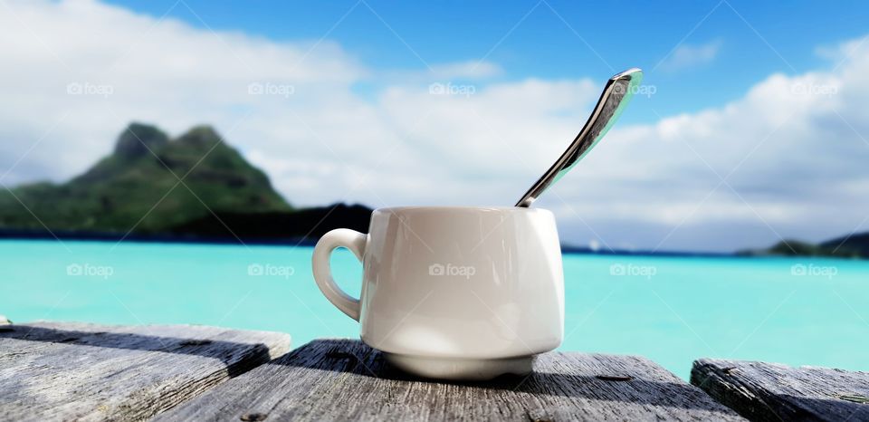Coffee on the blu sea... what is better than take an expresso on a wild wonderful island ?