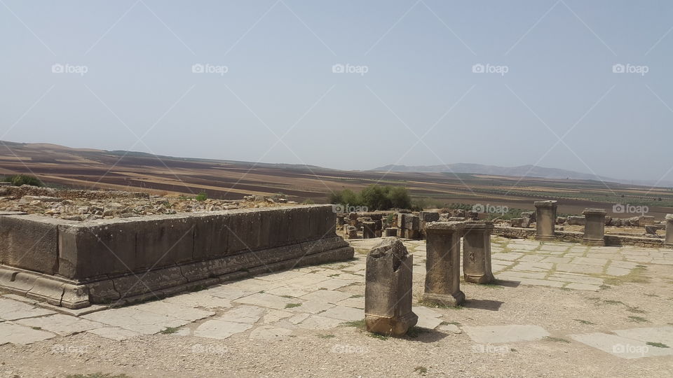 archeologique site of volubilis