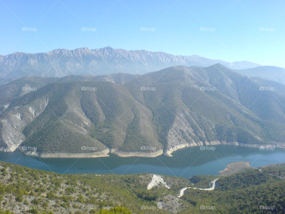 Panorama on lake Kozjak