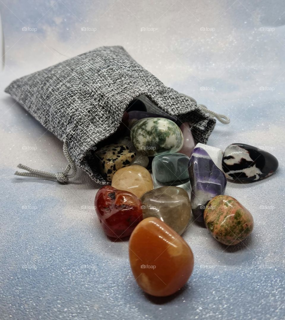 magic gemstones/crystals