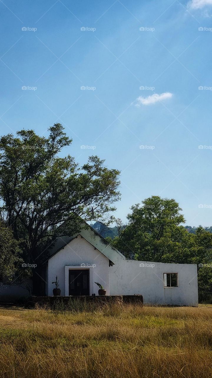 old country style farmhouse