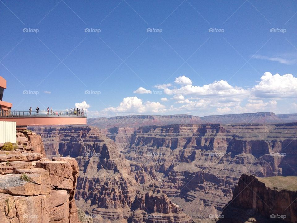 View of grand canyon