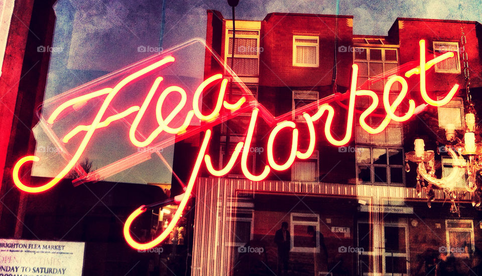 light sign fire neon by Fotofleeby