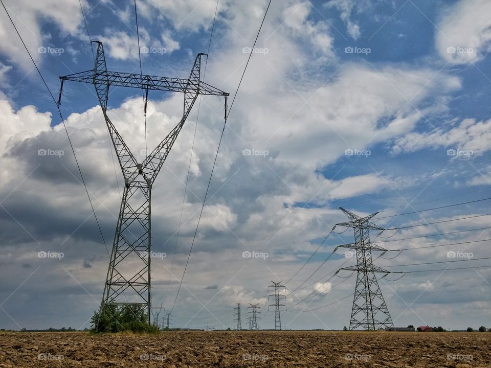 High voltage line