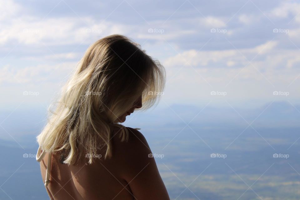 A portrait taken at the Nyangani view point 