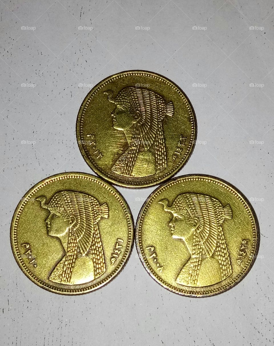 cleopatra coins