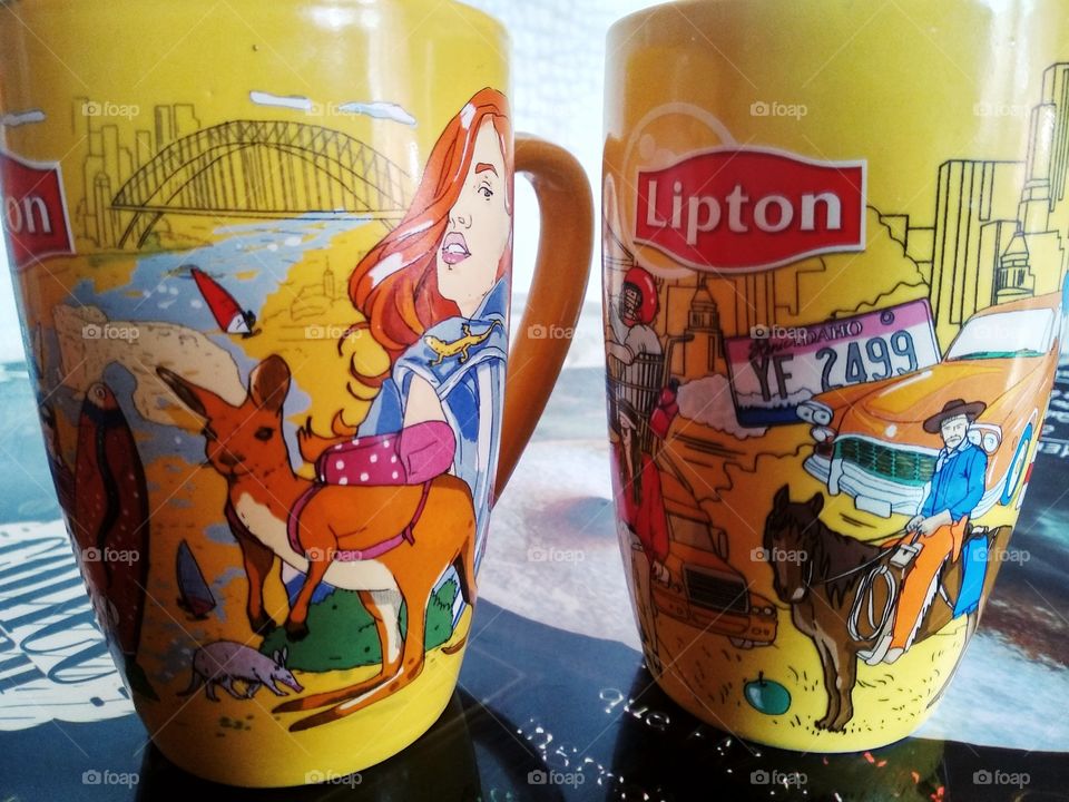 Lipton all over the world. Australia and USA