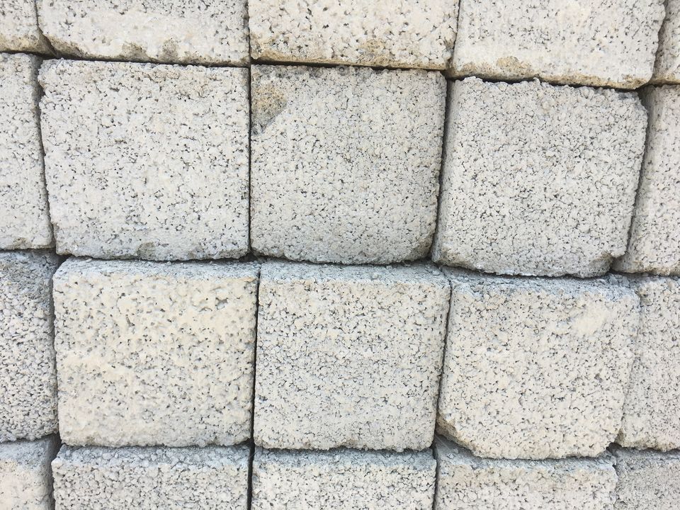 Cement brick pattern 