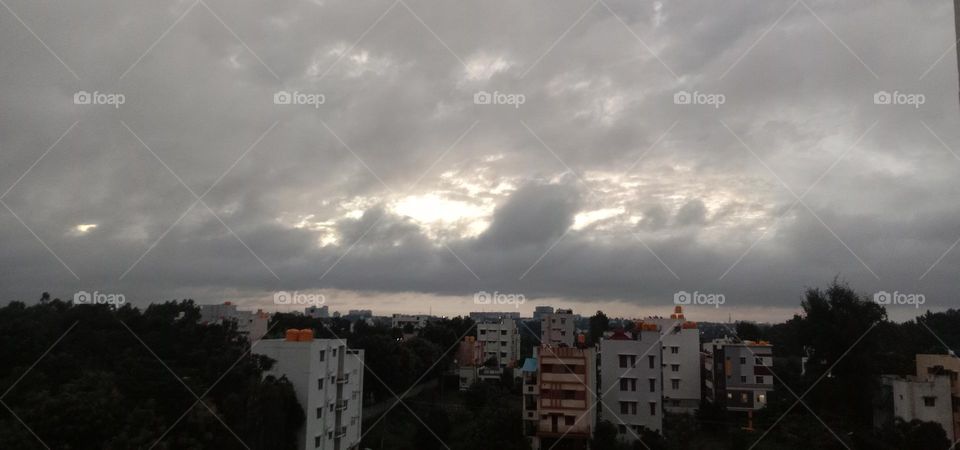 blessed Evening view 🪟❤️