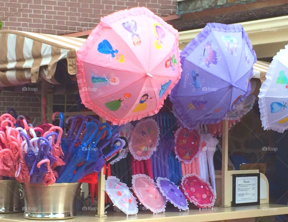 Girly umbrellas 