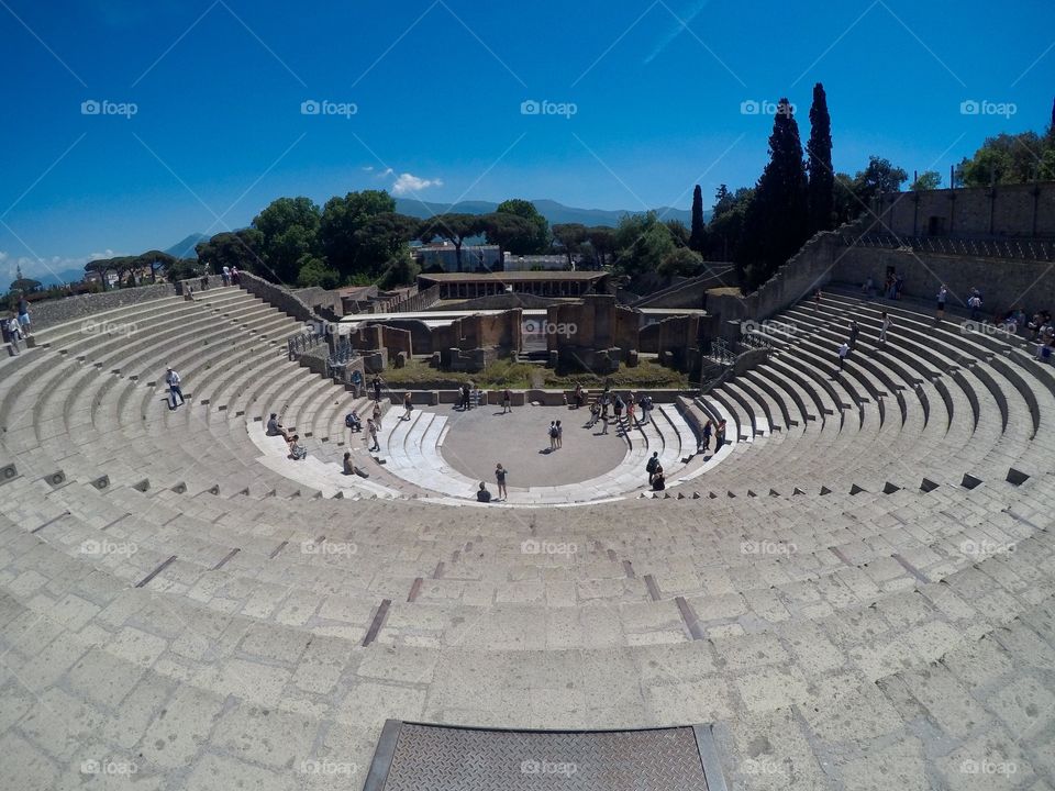 Amphitheater in Pompei