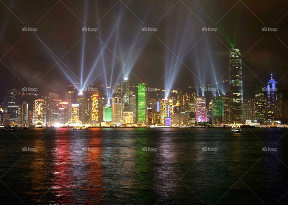 Hong Kong skyline