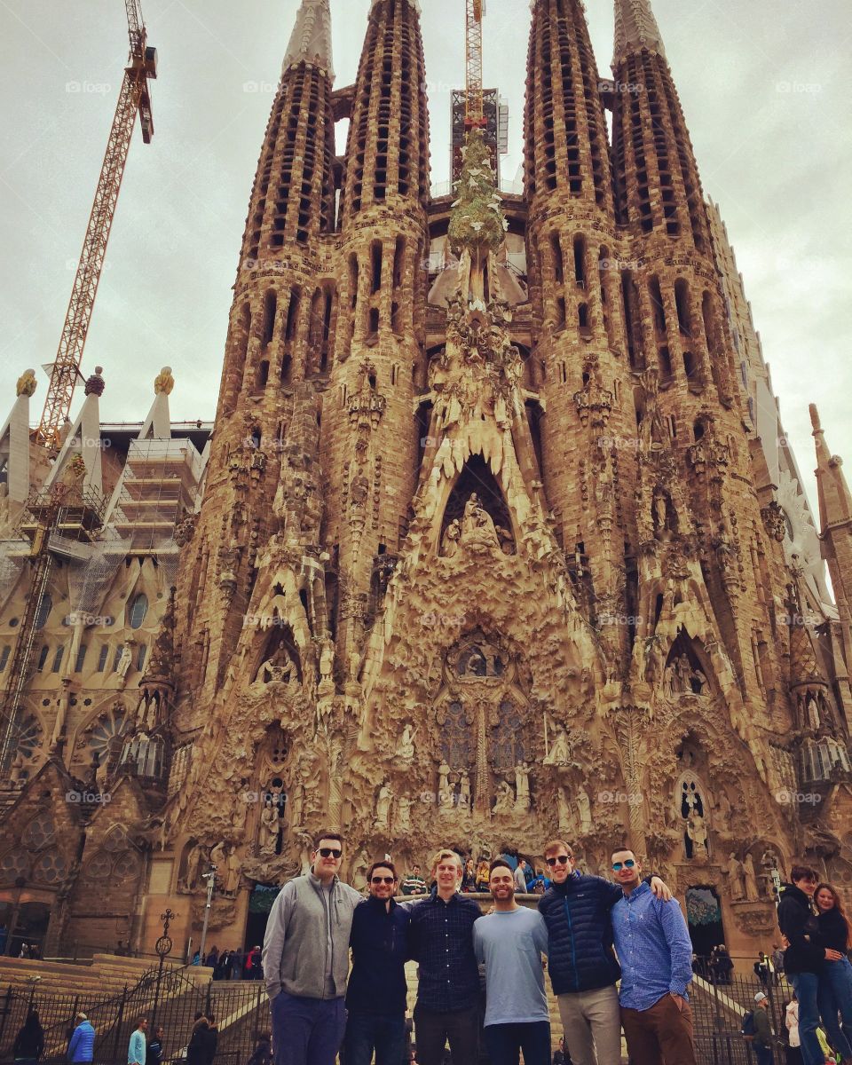 La Sagrada Familia. Barcelona, Spain