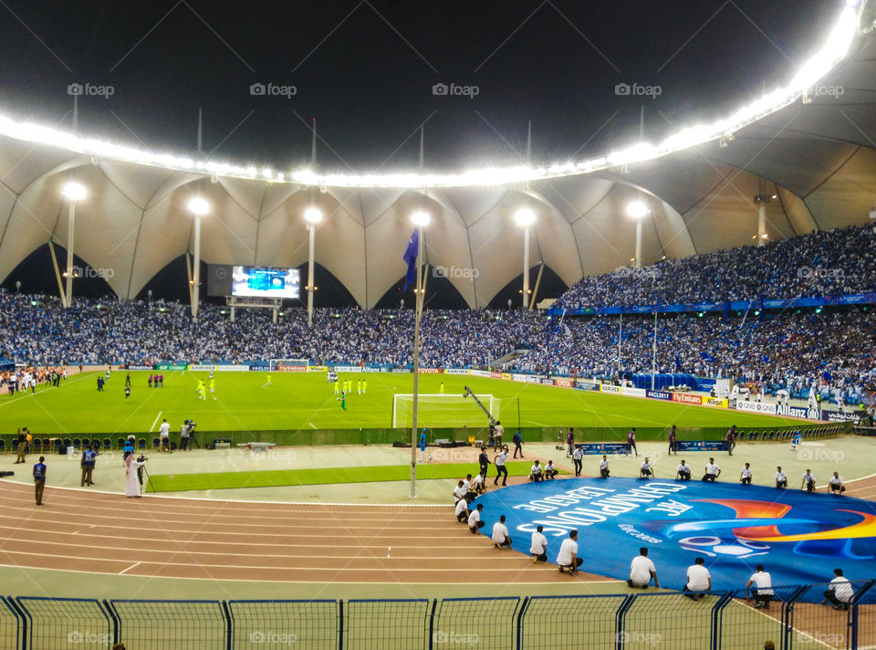 The AFC Champions League final in Riyadh, Al Hilal vs Urawa Red Diamonds