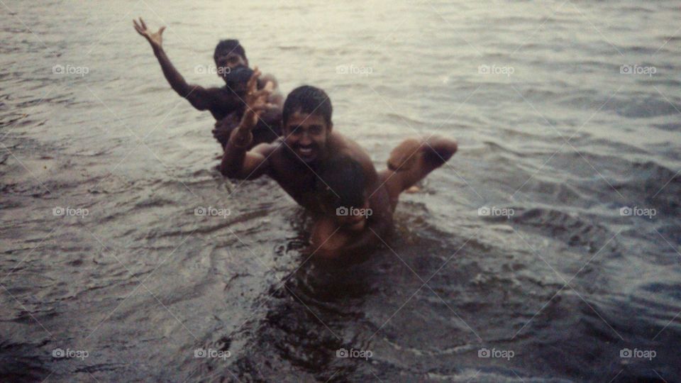 always swimming enjoy