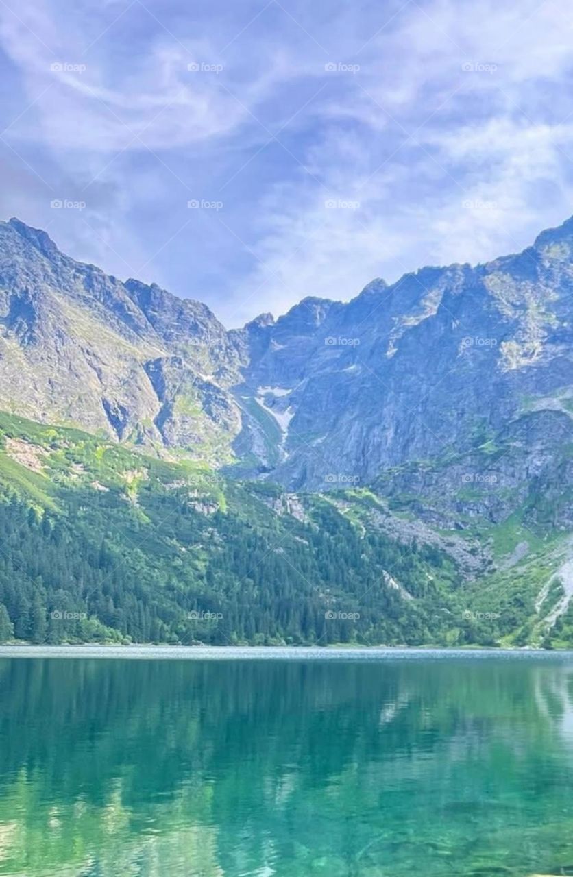 most beautiful and attractive view of the mountain.