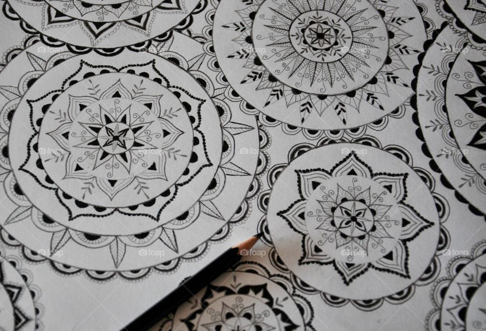 Mandalas by me 