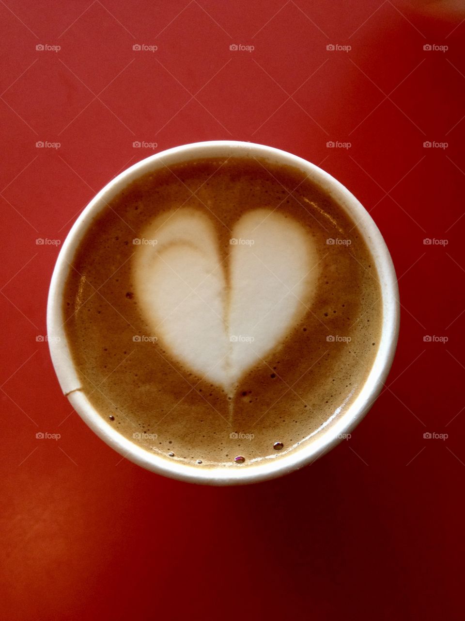 Love is a cup of coffee shared with friends