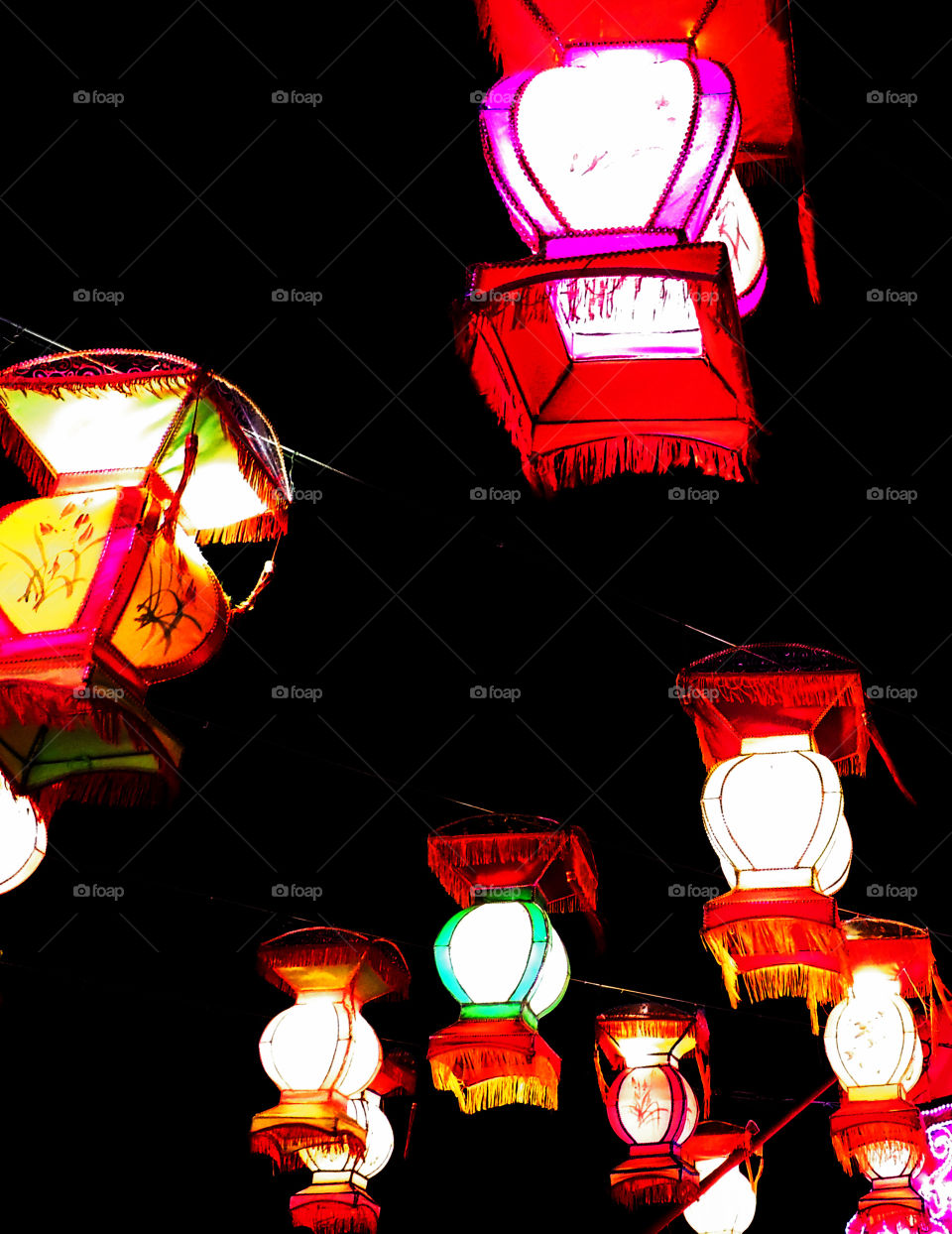 China Lights Night