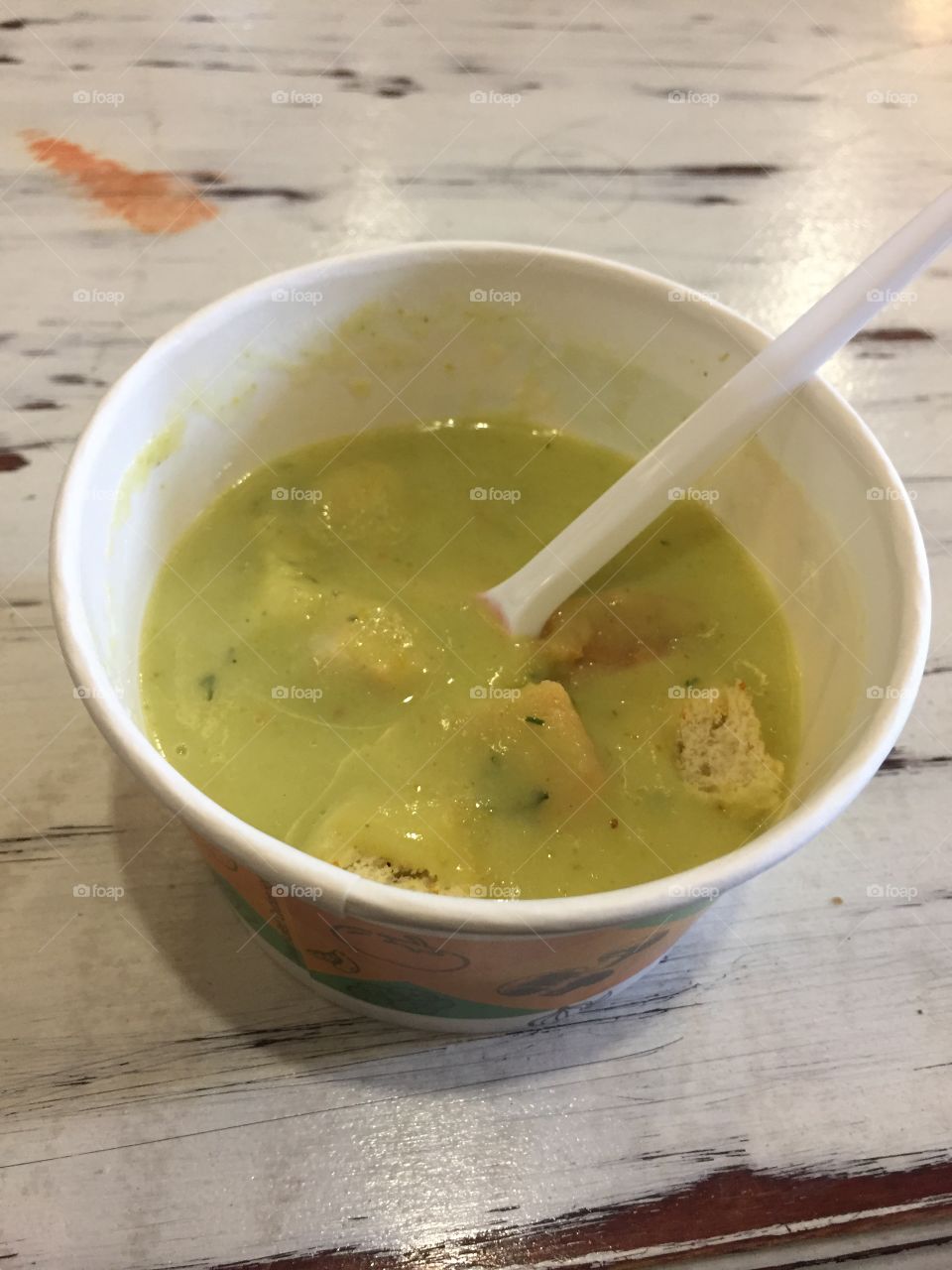 Delicious cream soup 