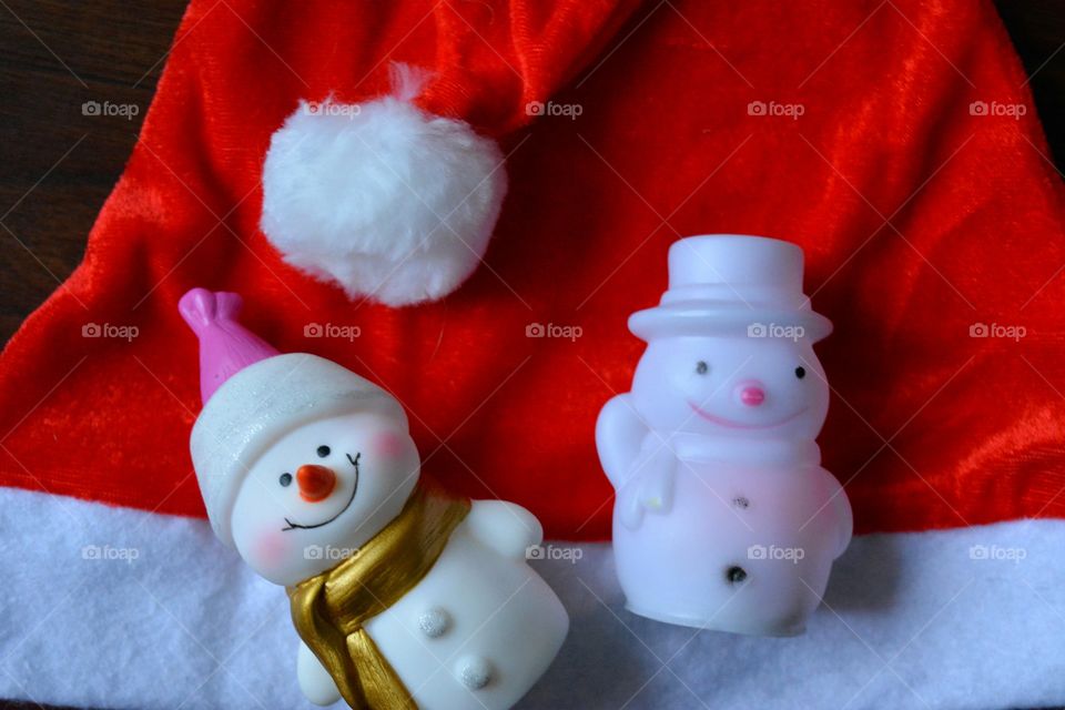 new year snowmans decor