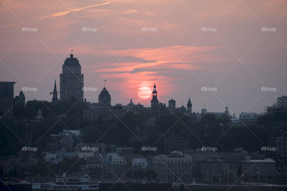 Chateau Frontenac at Magic Hour